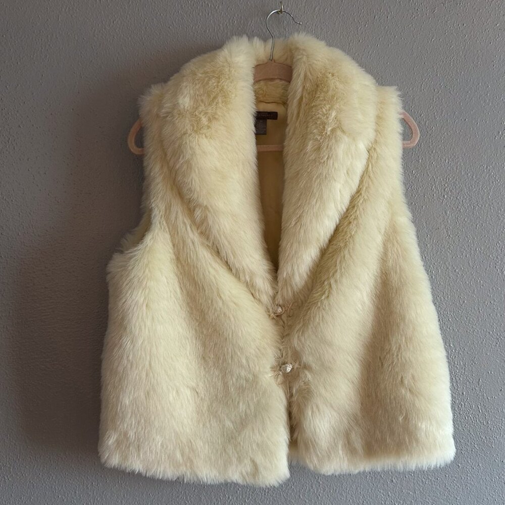 Vintage fur vest
